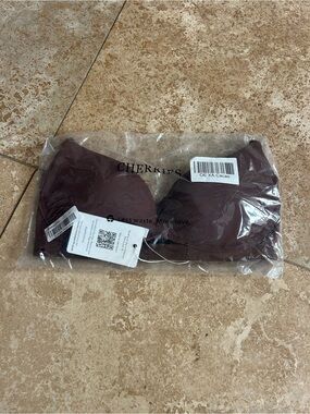 Cherries Elegance Mocha Seamless Bra